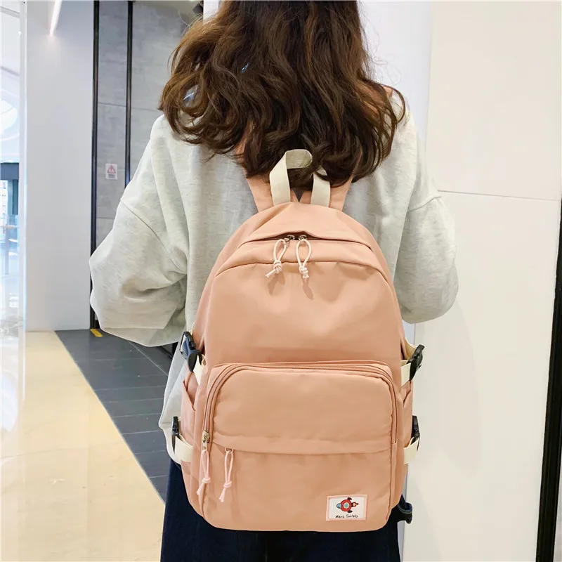 Модные женские рюкзаки с защитой от краж известный бренд Большой Вместительный