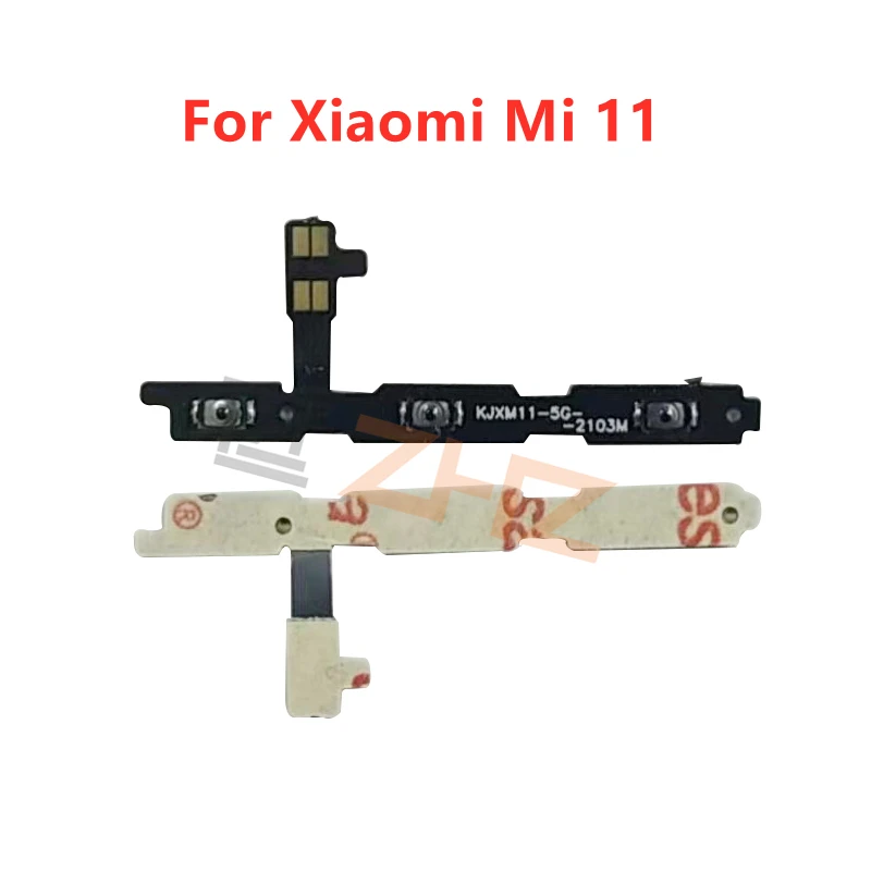 

Для Xiaomi Mi 11 5G кнопка регулировки громкости гибкий кабель боковая кнопка включения выключения гибкий кабель для Xiaomi Mi 11 запасные части для ре...