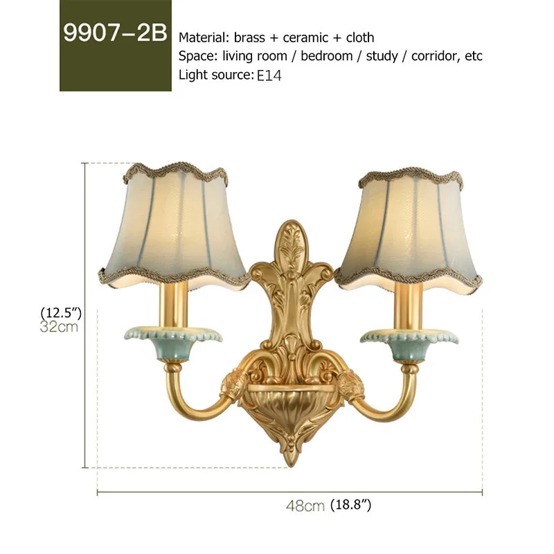 

8M Indoor Wall Light Sconces Modern Brass Luxury LED Fixture Decorative For Home Bedroom Living Room Dining Room