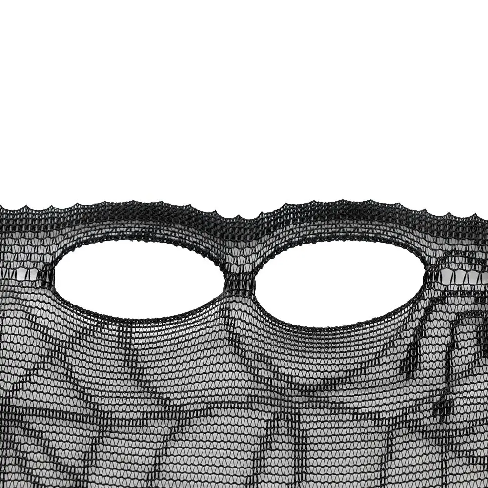 Хэллоуин кружево летучая мышь спайдервеб лампа тени Топпер шторы Swag