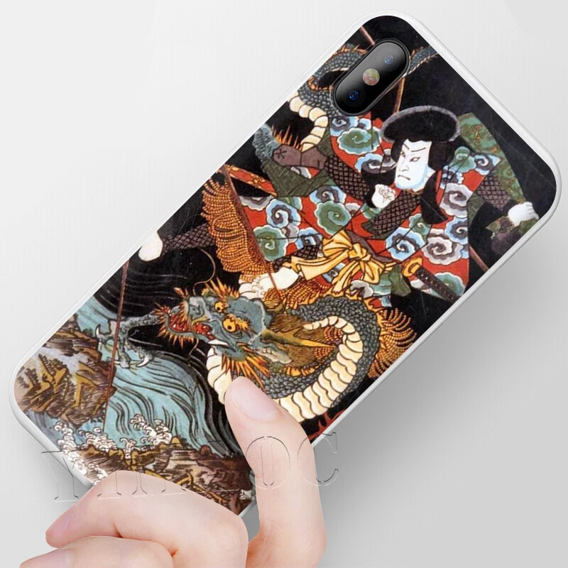 Чехол YIMAOC для телефона с японским Самураем iPhone 11 Pro XS X XR Max 8 7 6 6S Plus SE 5S | Мобильные