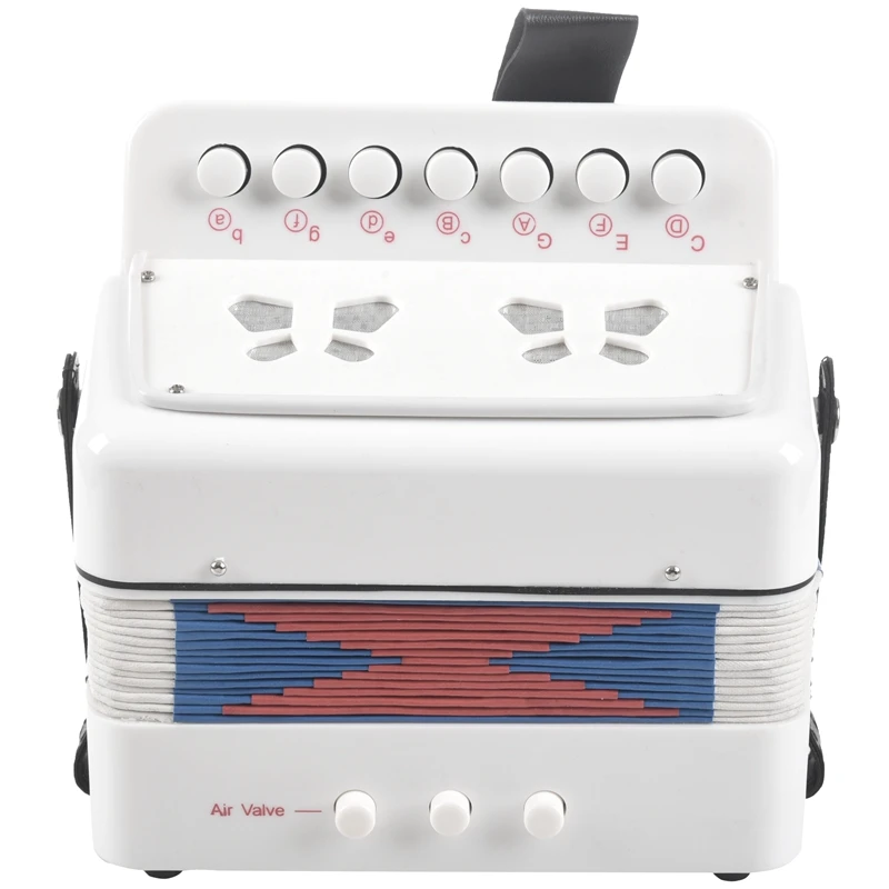 Мини-10 пуговицы детская типа гармошка игрушка поддерживает бас аккорд 14 заметки