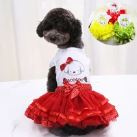 cute cartoon pet clothes wedding dog dress for dogs skirt princess dog dresses clothes for dogs skirts york pet chihuahau dress