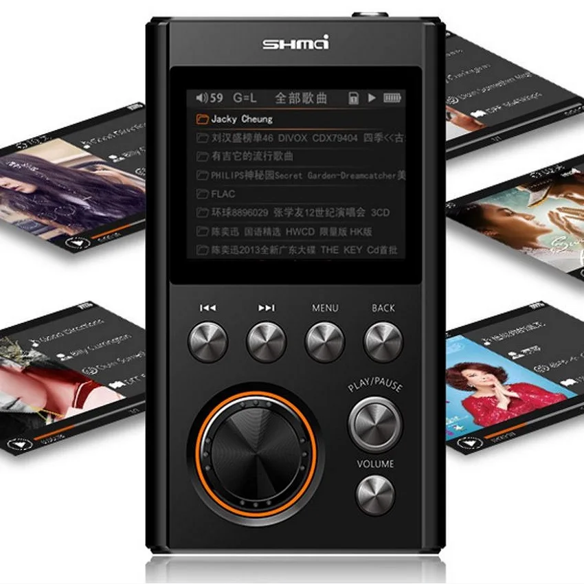 SHMCI HiFi Audio Portable Lossless MP3 Music Player DSD 64 256 FlAC Student Sport Running 24Bit 192Khz DAC AMP Car | Электроника