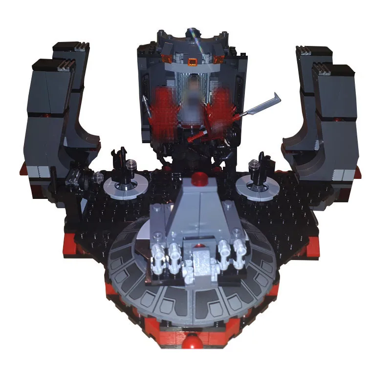 428Pcs Серия Звездные войны фигурка истребителя блок X крыло Истребитель TIE Interceptor первый заказ транспортер игрушка "Звездные войны" Подарочные кубики - Цвет: 428Pcs