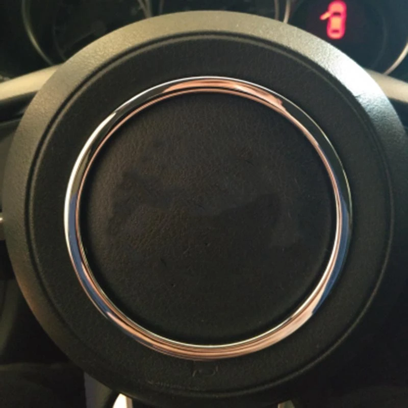Car Steering Wheel Trim Circle Sequins Cover Sticker for Mazda 3 6 CX3 CX-3 CX-5 CX5 CX8 CX 9 Axela 2017 2018 Accessories | Автомобили и