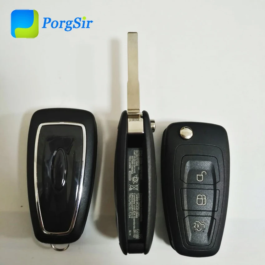 3 кнопочный ключ дистанционного управления 434 МГц с чипом 4D 63 80 бит 83 DST для Ford