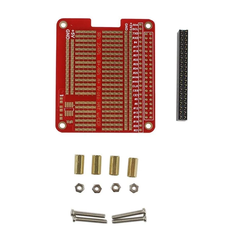 Diy Прототип шляпа Щит расширение доска Gpio с винтами для Raspberry Pi 3/2 Модель B +