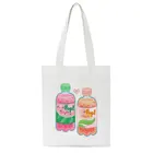 2021 летние женские сумки, холщовая Милая забавная вместительная повседневная женская сумка с томатным принтом, милые сумки на плечо в стиле Харадзюку ольччан