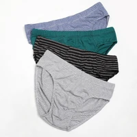 comsoft 95 cotton mens underwear fashion stripes mens briefs factory sale comfortable mens panties s xxl