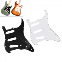 guitar pickguard guitar accessories 3ply sss pvc electric guitar pickguard for fd st guitar