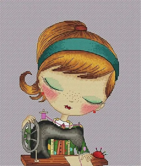 

ZZ2294 For Needlework Kit NOT PRINTED Cross stich Painting Set Cross Stitch Kits Cross-stitch Embroidery Set Stitch Kits Cross