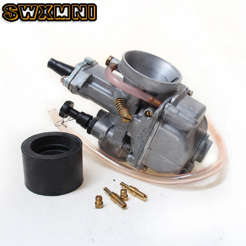 Карбюратор PWK 24 мм для мотоцикла гоночный карбюратор скутера OKO JOG DIO KR150 RTL250 CR80 CR85R