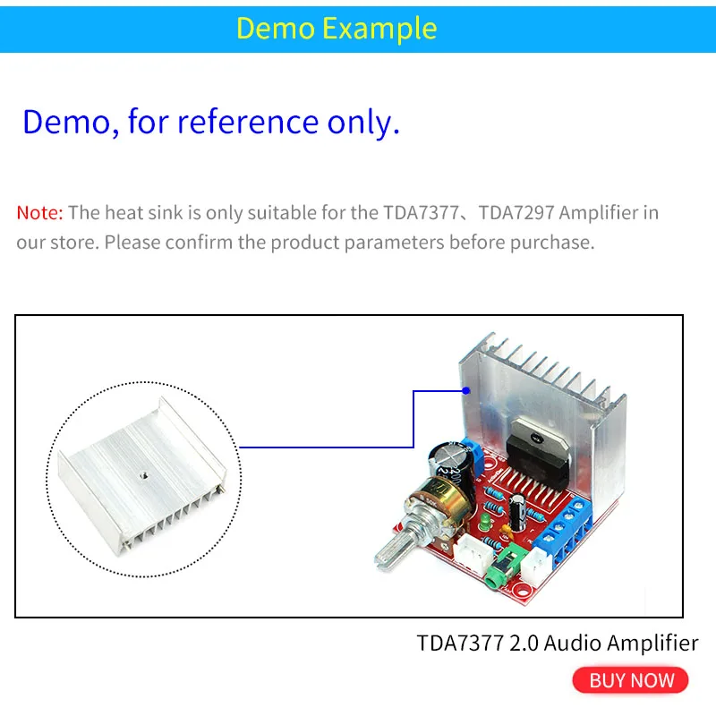 UNISIAN 1/2 шт. Алюминий теплоотвод ИС электронный чип-радиатор охлаждения кулер для