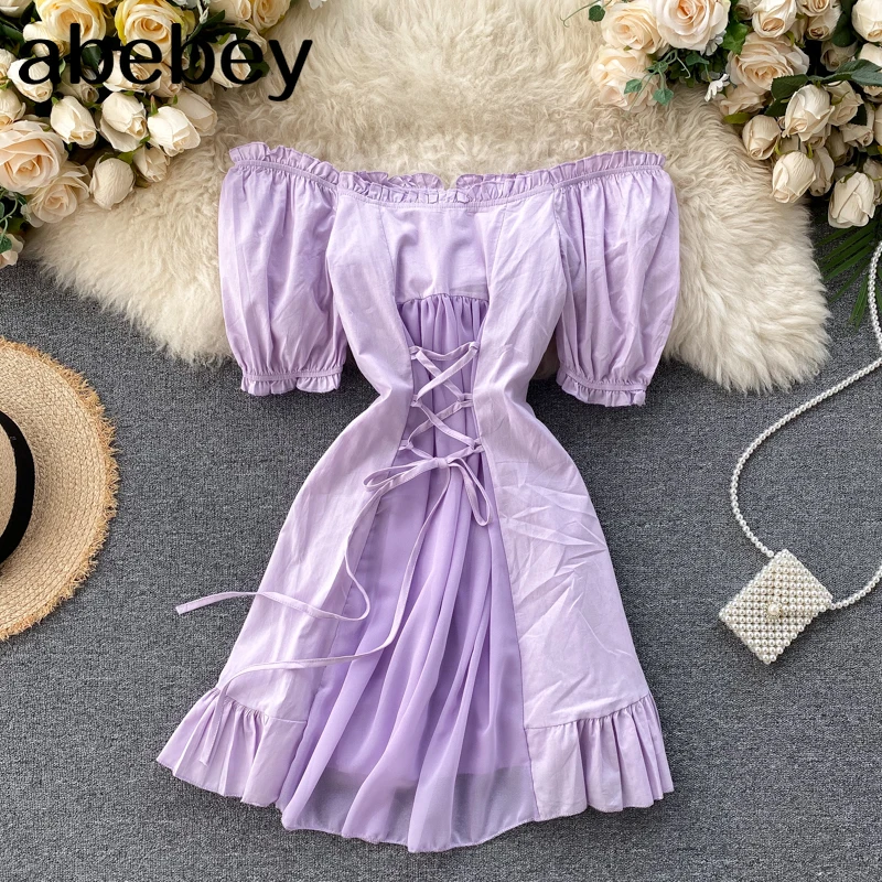 Женское Бандажное платье с открытыми плечами белое или Желтое Короткое