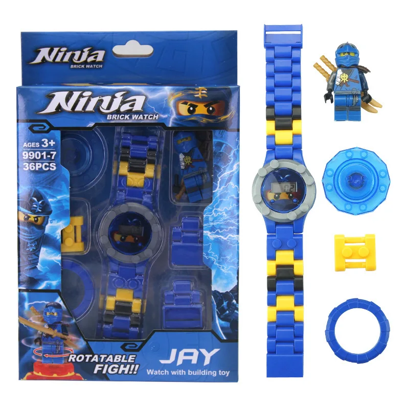 Конструктор Ninjagoing серии Nya мини часы Nindrold Lioyd совместимая фигурка детская