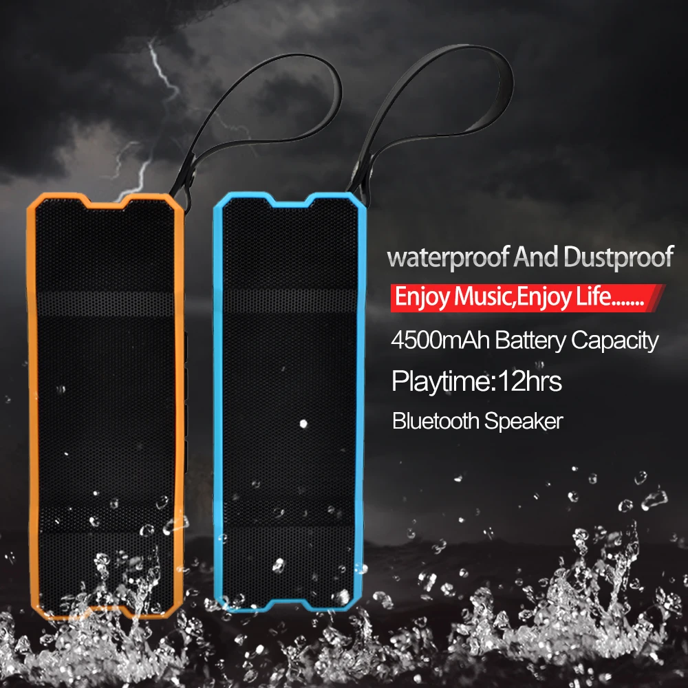 Водонепроницаемый Bluetooth динамик s открытый беспроводной портативный динамик с 12 часов воспроизведения превосходный звук для кемпинга, спорта, Showe