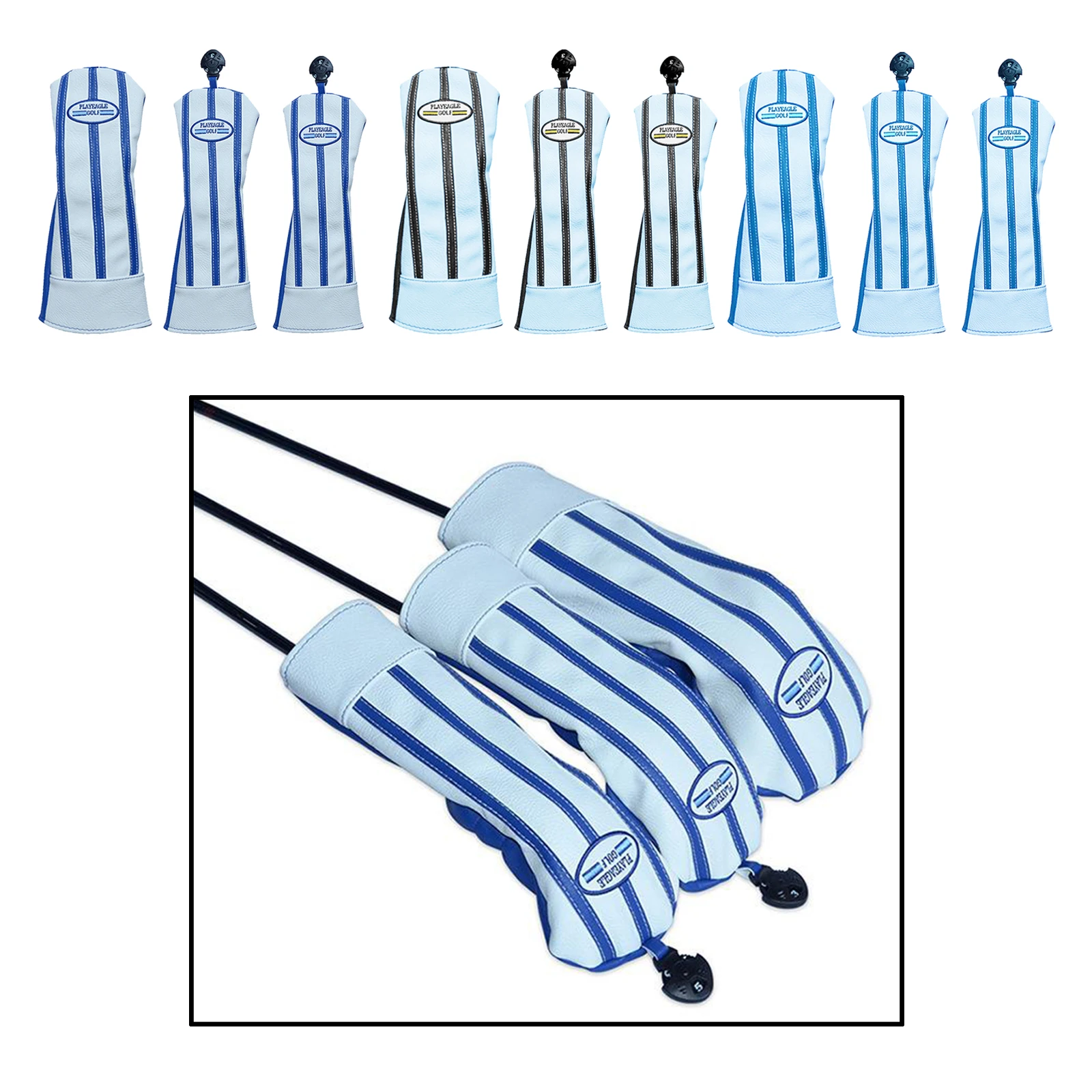 

Durable Golf Wood Head Cover Waterproof Hybrid Driver Headcover Club Guard