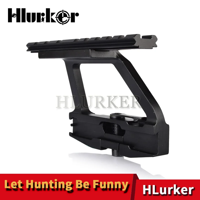 Hlurker Тактический AK47 быстросъемный 20 мм AK боковой рельс крепление для прицела 74U 47