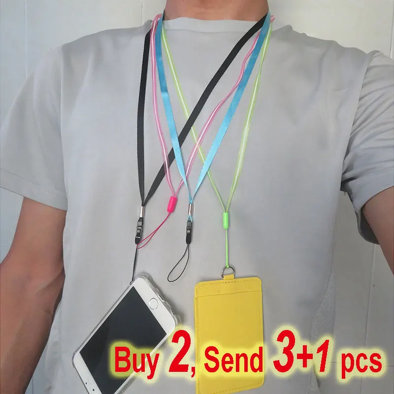 Ремешок WAKEWO мобильный телефон бирка шнур ссылка длинный 44 см чехол для
