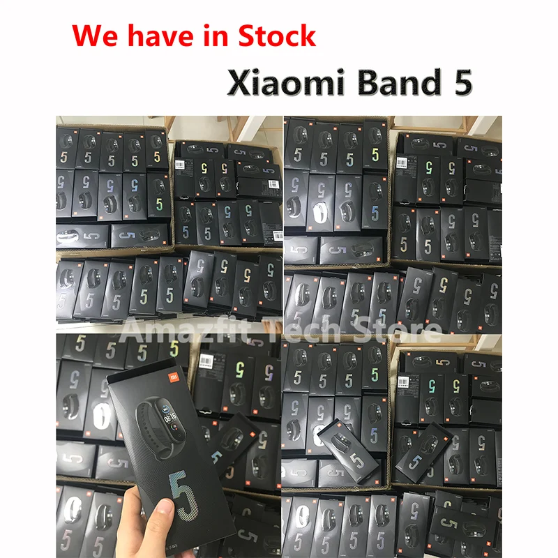 Смарт-браслет Xiaomi Mi Band 5 с AMOLED экраном смарт-браслет фитнес-браслет пульсометром