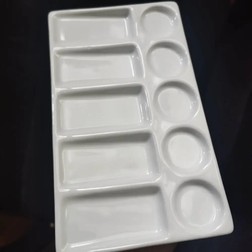 1 шт. стоматологический лабораторный материал 10 слотов керамическая палитра