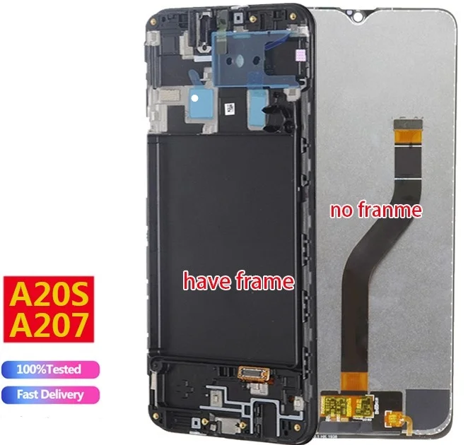 ЖК дисплей 6 5 дюйма для Samsung Galaxy A20s A207 дигитайзер сенсорного экрана в сборе