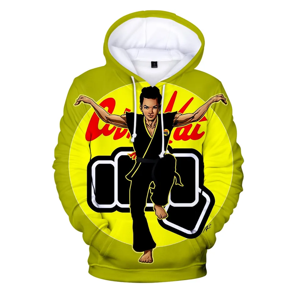 

Fashion Hoodies Cobra Kai TV Series 3D Print Sweatshirt Men Women Casual Streetwear Hoodie Harajuku Kids Boy Girl Coats Clothing