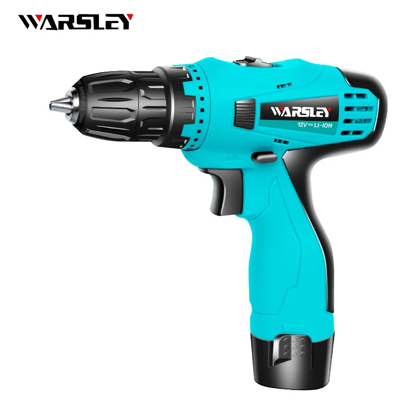 12В Беспроводная отвертка электрическая Электроинструмент ручная дрель 1.5ач