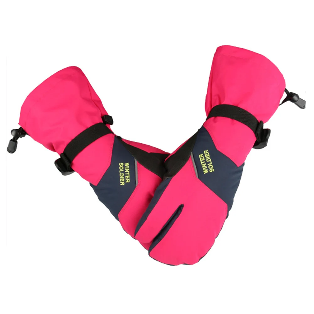 2019 мужские лыжные перчатки флисовые для сноуборда снегохода езды на мотоцикле