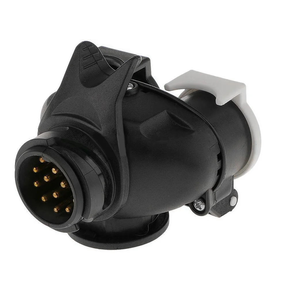 Durable Waterproof 13 Pin to 7 Euro Trailer Towing Ca-ravan Dual Socket Plug Adapter Connector | Автомобили и мотоциклы