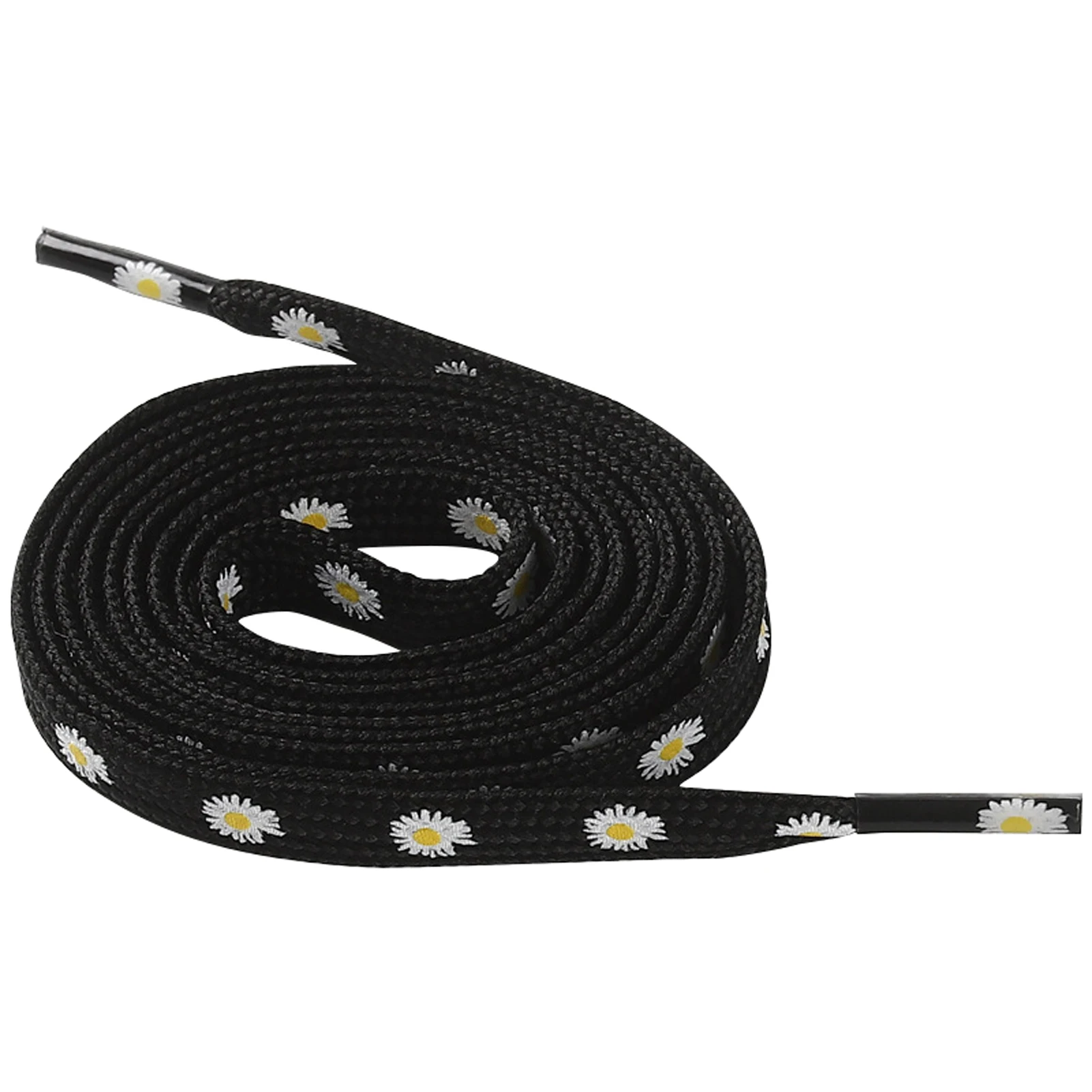 

Сменные детали для кроссовок 1 пара, прочные, с принтом ромашки, из хлопковой смеси, повседневные спортивные ботинки со шнуровкой