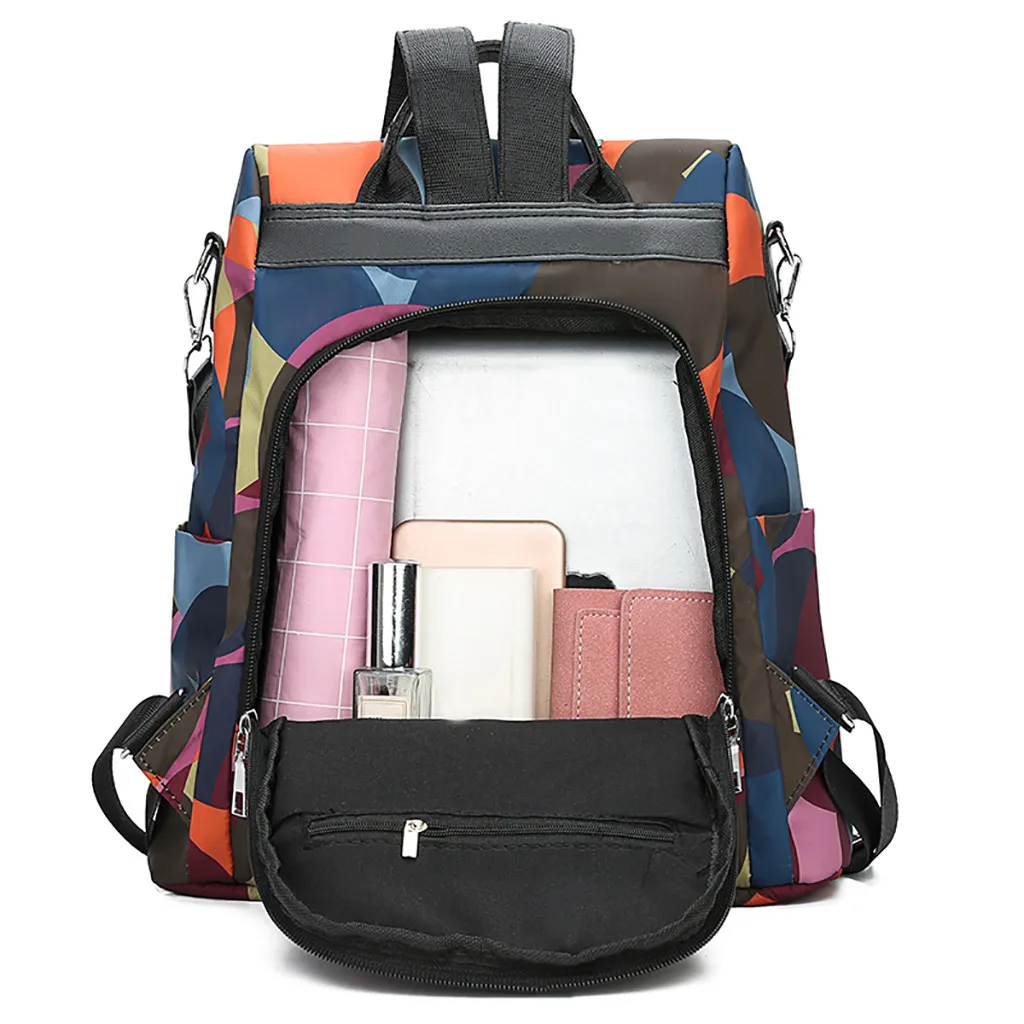 

Backpack Women Simple Trend Student Bag Soft Wearable Versatile Shoulder Bag Mini Backpack Travel Bags Mochila Feminina #SRN