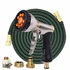 Шланг для полива сада, телескопический шланг для водяного пистолета, шланг высокого давления для мойки автомобиля, насадка для полива уличного сада