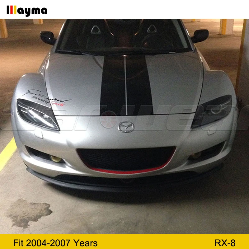Праймер для передних фар Mazda RX8 2004 2008 RX 8 из углеродного волокна 1 пара|Абажуры| |