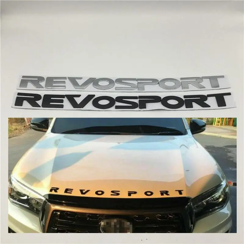 

Для Toyota Revo, Спортивная Передняя бленда, бейдж логотип эмблема Sport, номерная табличка, автомобильные наклейки 52x см