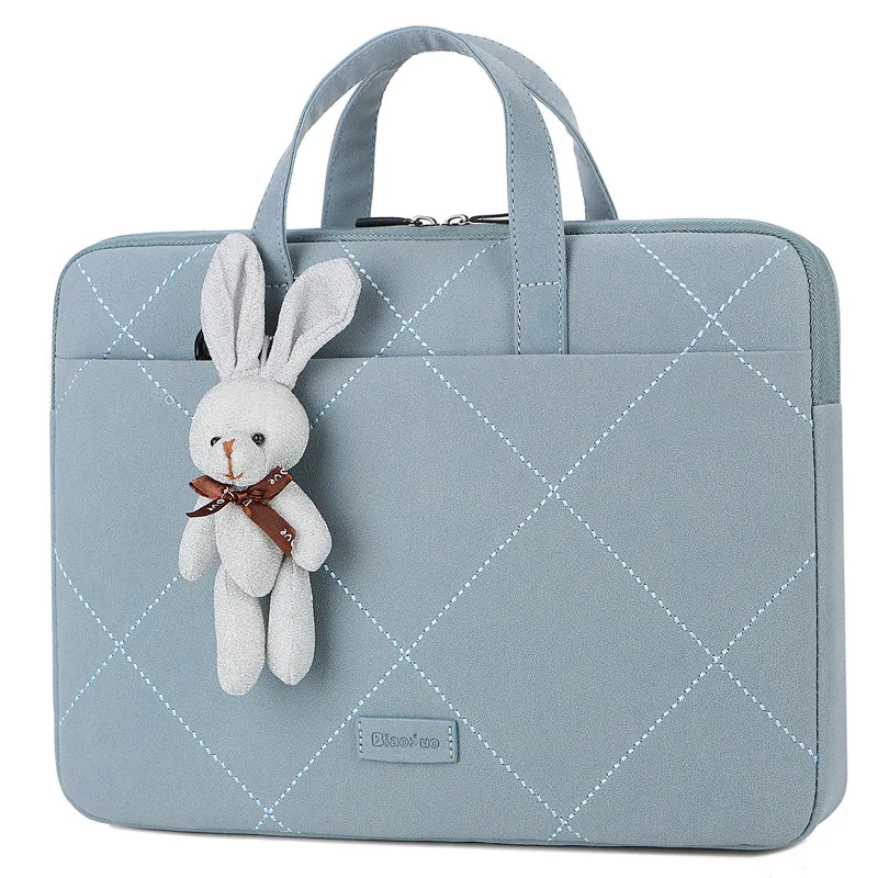 Laptop Bag 11 13.3 15.6 14 inch Notebook Sleeve For Macbook Air Pro 13 15 Computer Shoulder Handbag Briefcase Women | Компьютеры и