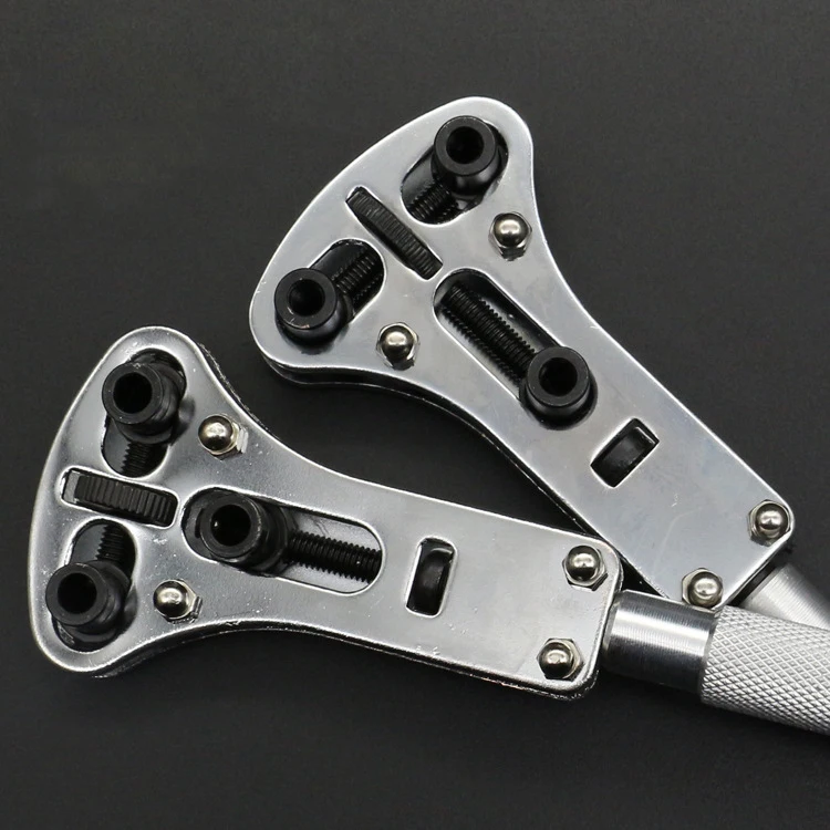

Watch Repair Tool Set Watch Back Case Opener With 18 Replaceable Pins Adjustable Screw 37mm Case Remover Opener Wrench