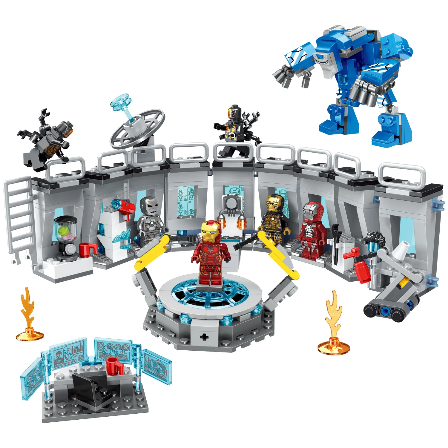 554 шт. Детский конструктор мстители | Игрушки и хобби