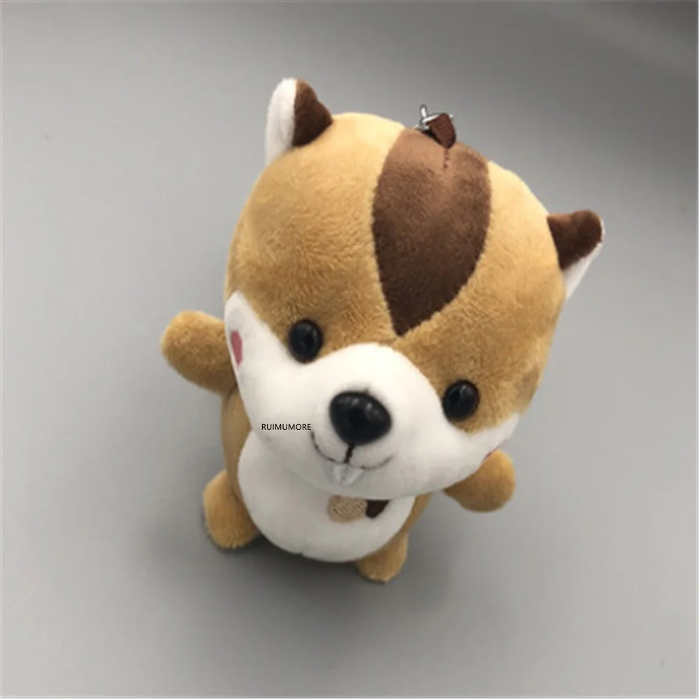 Большая плюшевая белка 12 см 3 цвета игрушка кукла брелок подарок подвеска |