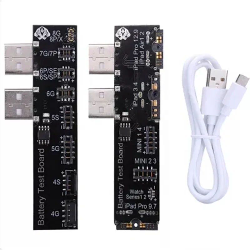 

Battery Tester for iPhone X 6 6S 7 8P iPad Apple Watch Battery Checker for iPhone USB Cable Tester Clear Cycle