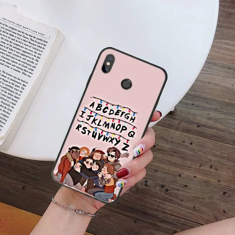 

Stranger Things tv show Phone Case For Xiaomi Redmi note 7 8 9 t max3 s 10 pro lite Luxury brand shell funda coque