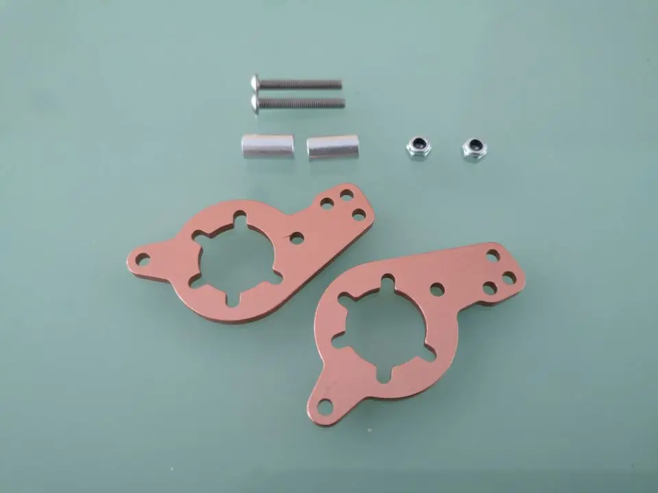 1/10 RC автомобиль алюминиевая новая амортизационная пластина для TAMIYA CW-01 Ланч-бокс