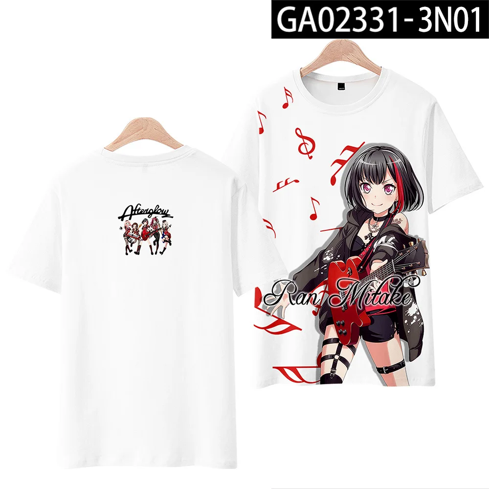 Футболка с 3D-принтом японского аниме взрыва для женщин и мужчин модная смешная