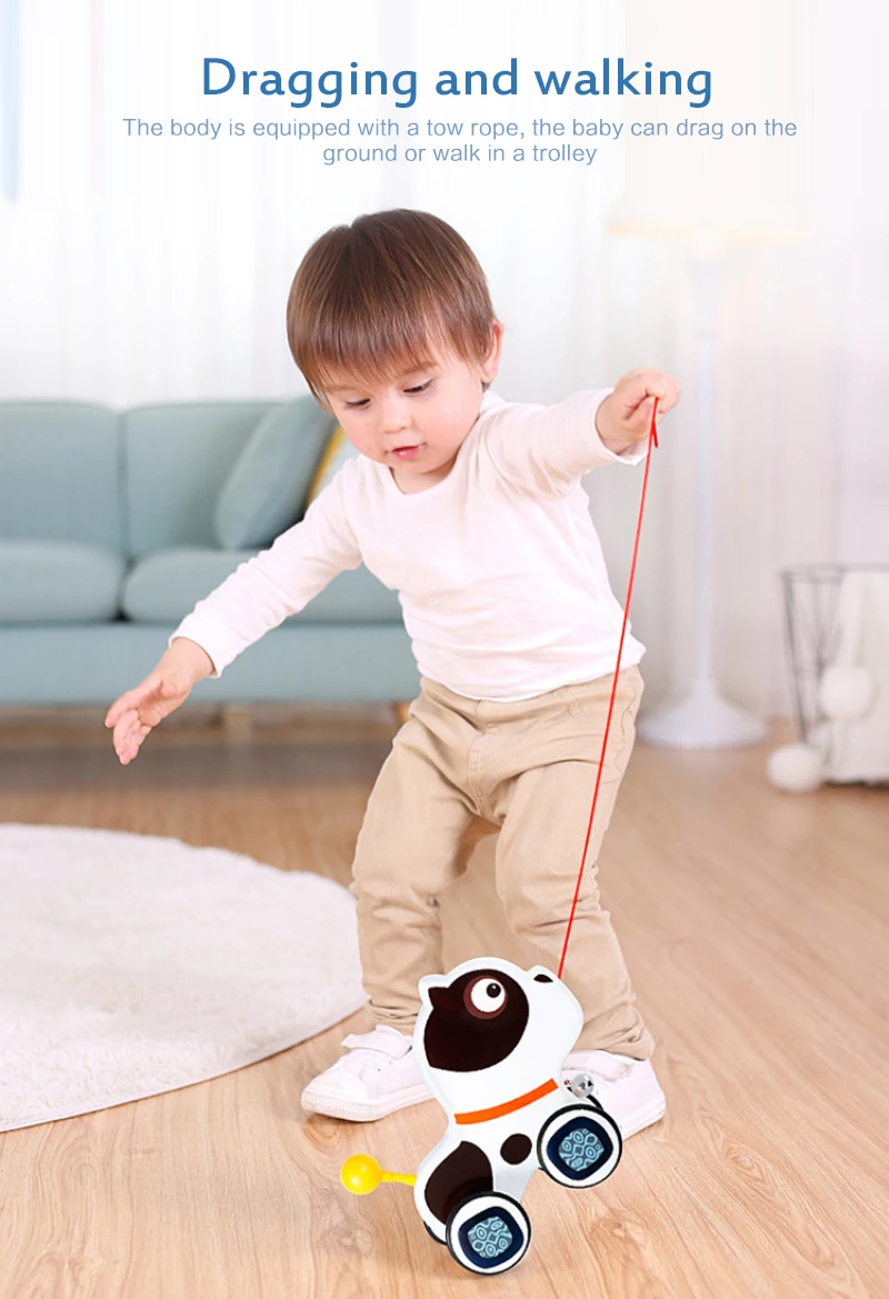 Детская игрушка Тянущая игрушка-животное детские игрушки для малышей мультяшное