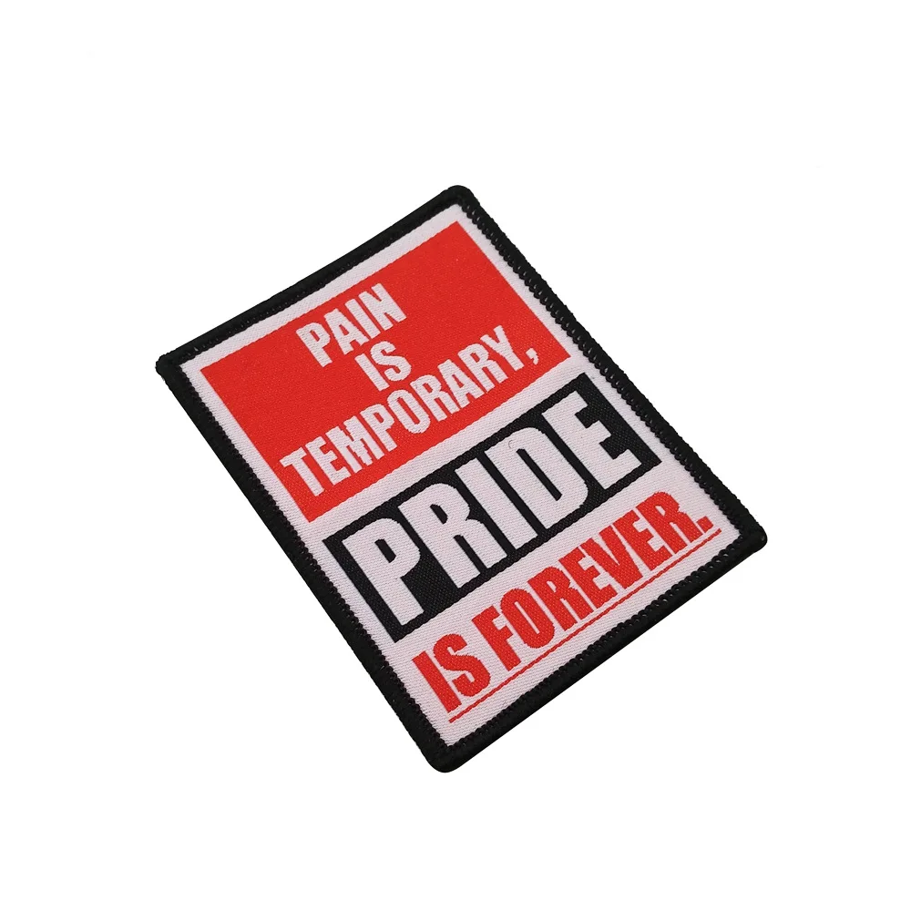 Нашивки PAIN IS TEMPORARY PRIDE FOREVER