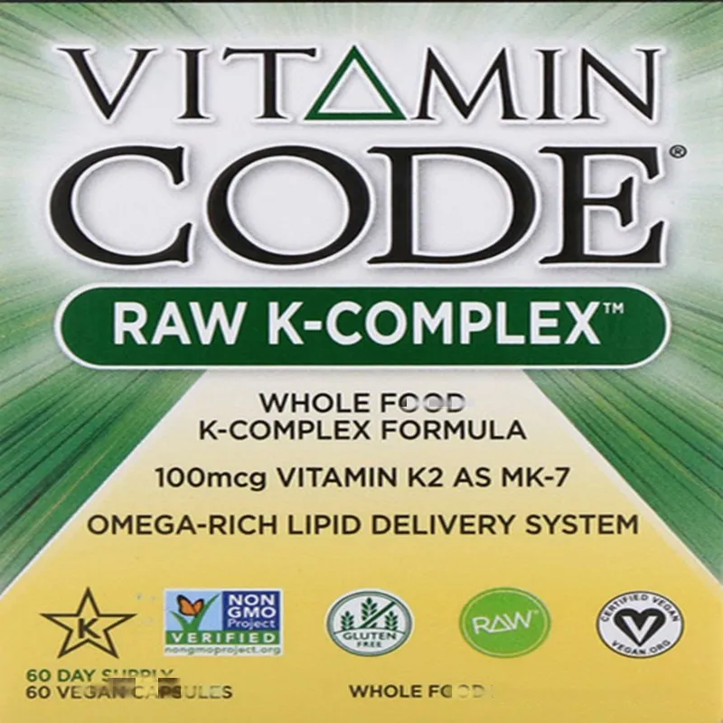 

Vitamin Code, Original K-complex vitamins vitamin, 60 pieces