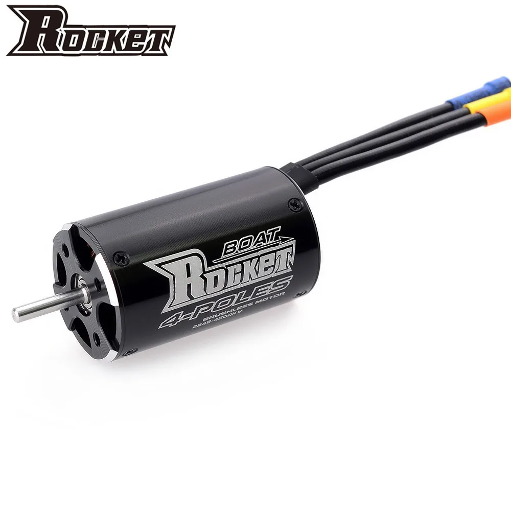 SURPASS HOBBY Rocket 2948 3450KV 4800KV 4-полюсный бесщеточный водонепроницаемый мотор для Traxxas Blast Feilun FT011 600-800 мм Радиоуправляемый лодочный автомобиль