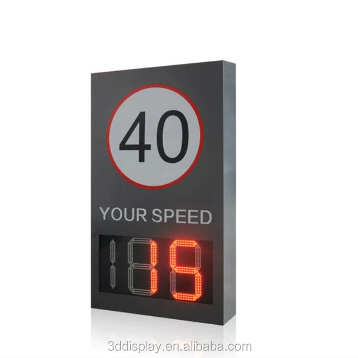 

Tunnel Road Led Display Variable Speed Sign Board