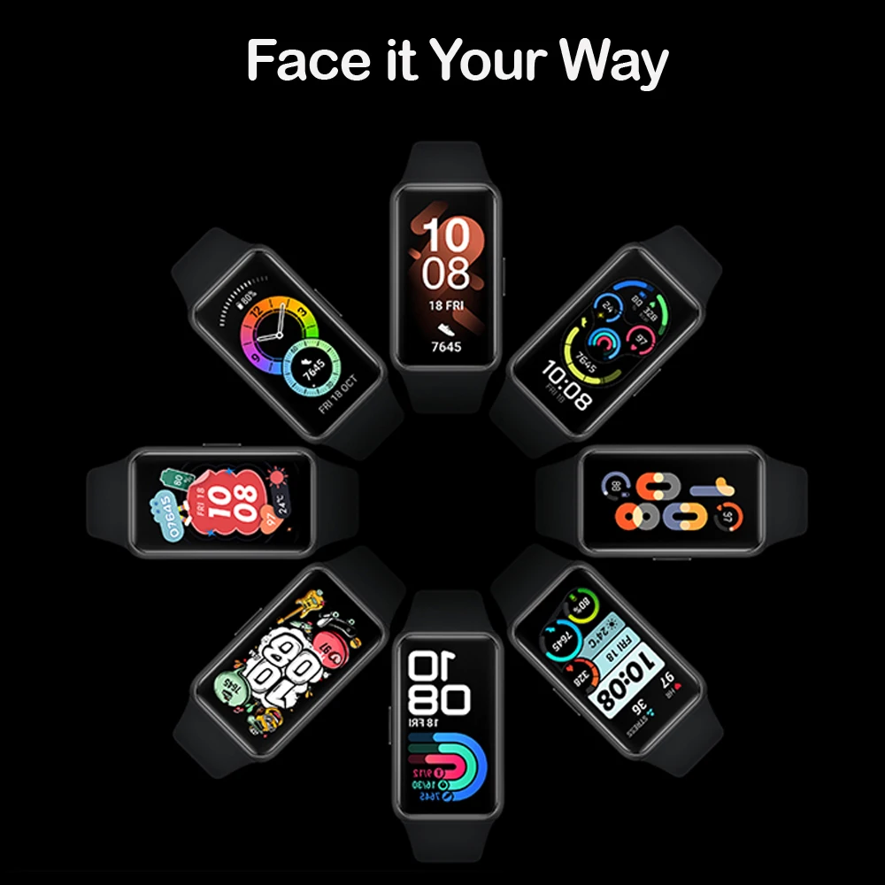 HUAWEI BAND 6 смарт часы Русское меню SpO2 мониторинга 1 47 дисплеем FullView 2 недель Время